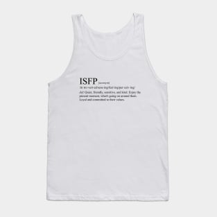 ISFP Personality (Dictionary Style) Light Tank Top